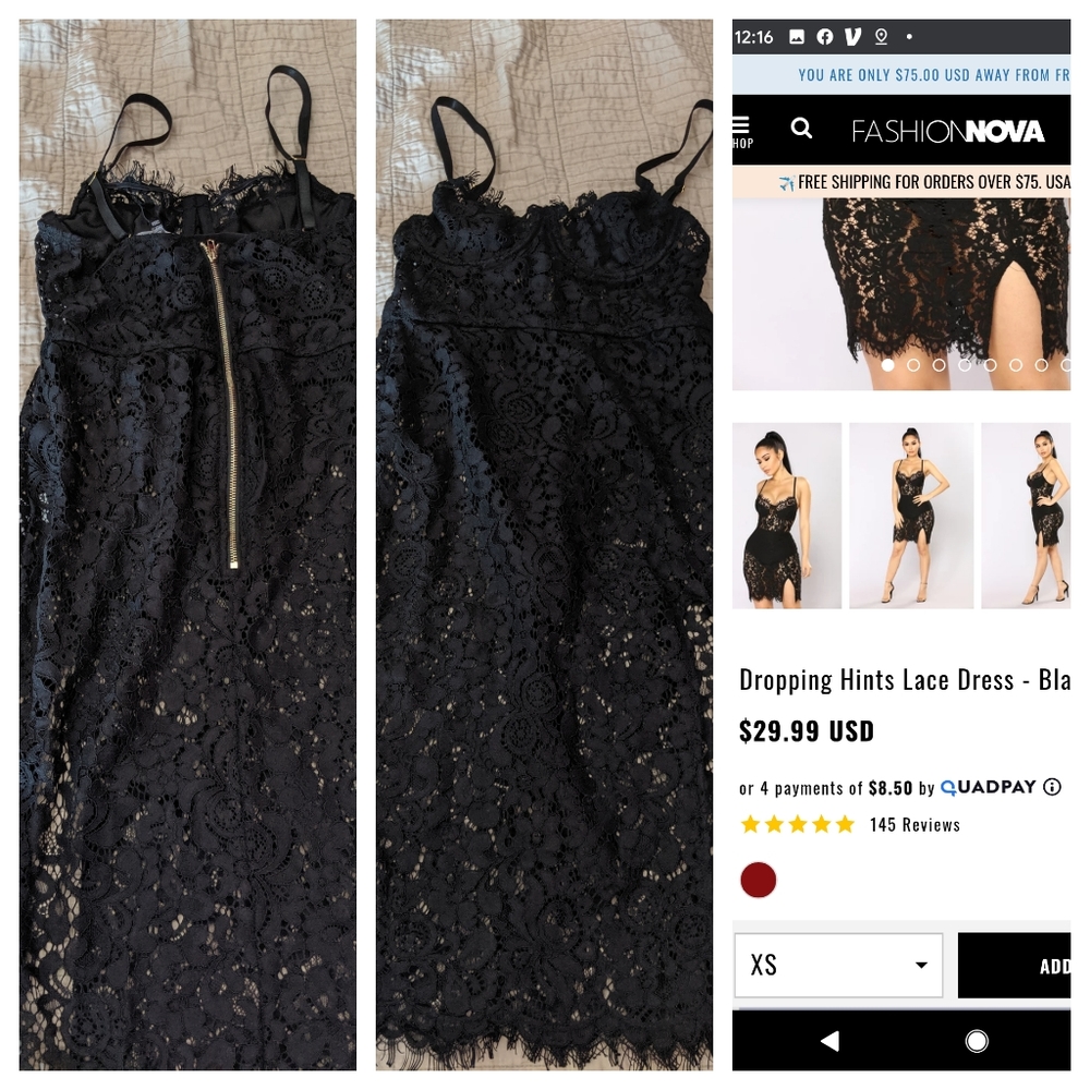 Fashion Nova dress